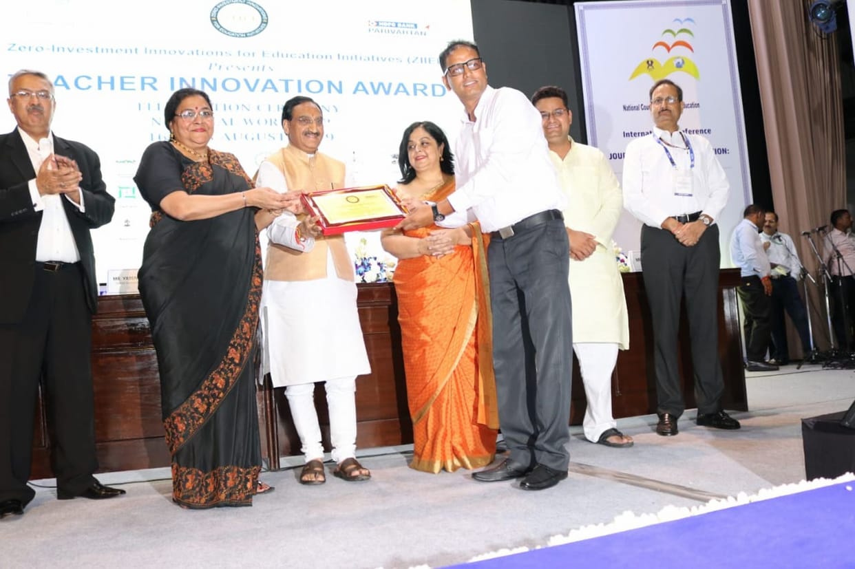 bhaskar joshi received national innovation award