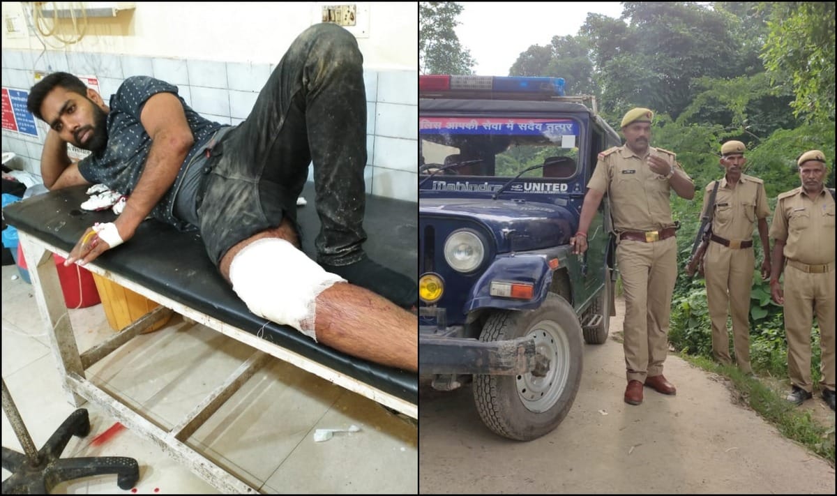 two criminal injured arrested in police encounter in sarayalkhansi mau