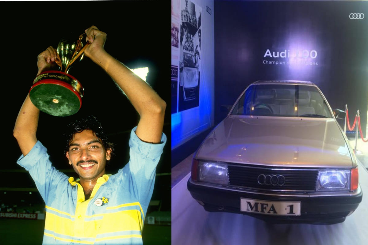 When cricketer Ravi Shastri won an Audi way back in 1985