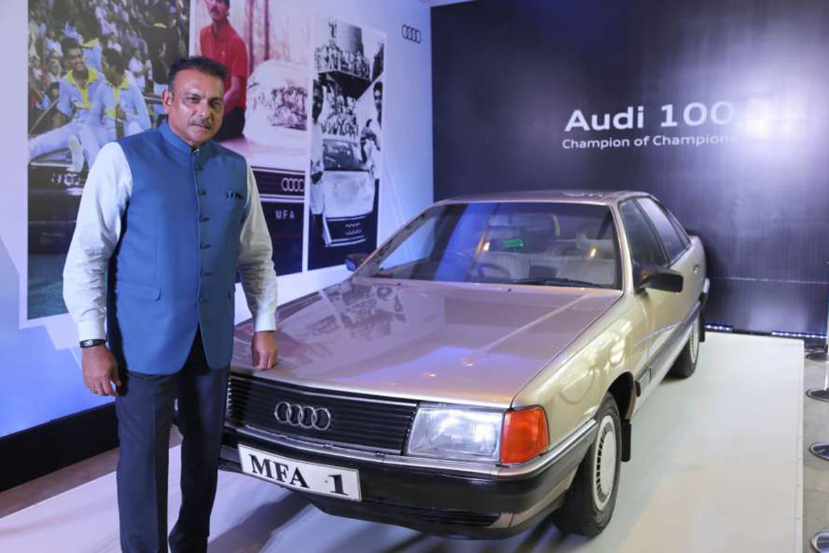When cricketer Ravi Shastri won an Audi way back in 1985