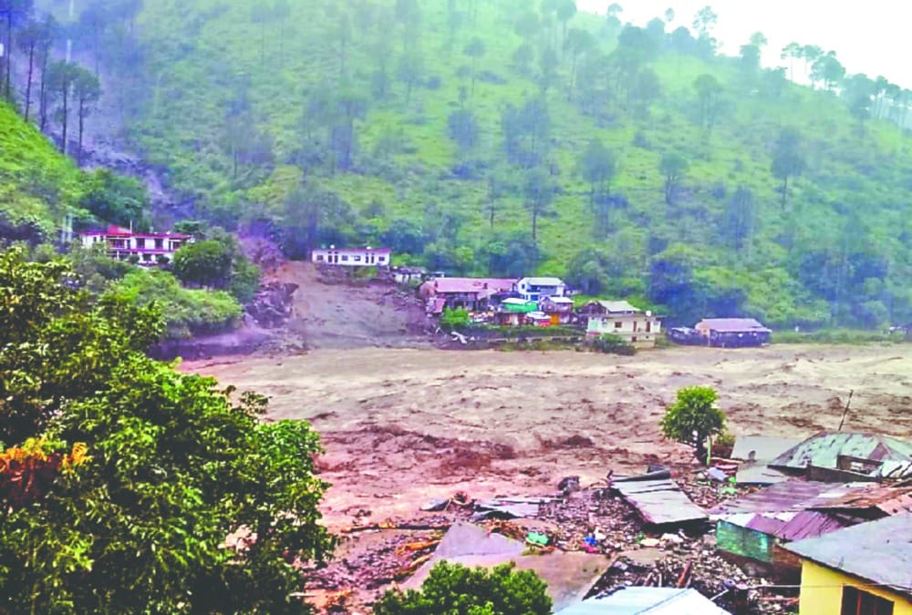 Cloudburst in Uttarkashi Many people Died and missing after heavy water Flood