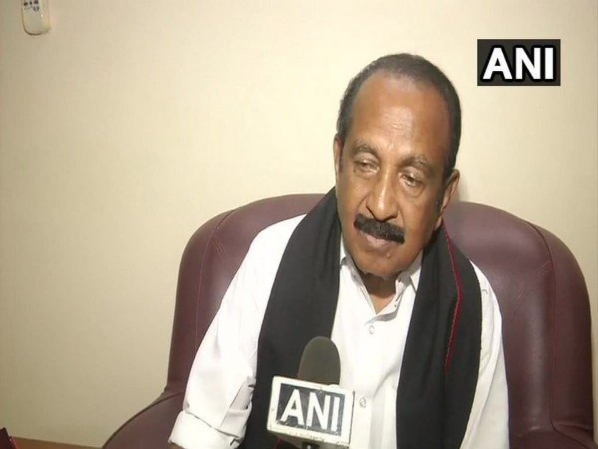MDMK General Secretary & Rajya Sabha MP Vaiko admitted to a hospital in Madurai
