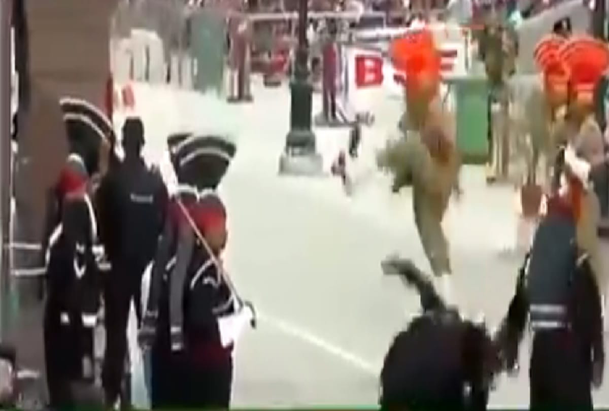 pakistani ranger video viral during beating retreat