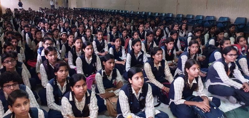 Aparajita 100 Million Smiles police kee pathshala in Firozabad