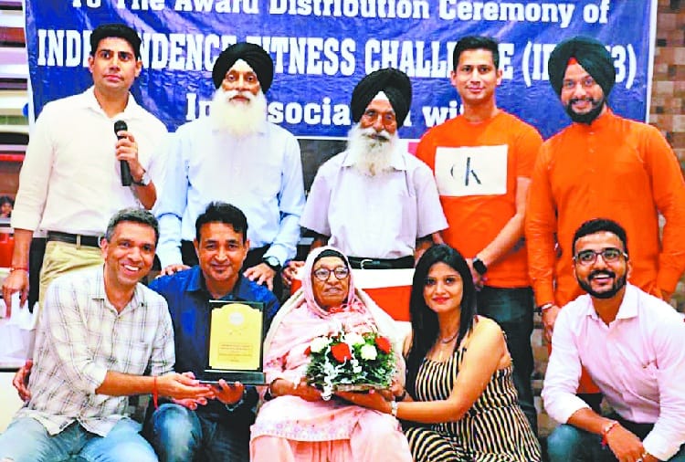 Athlete Mann Kaur Interview in Honour Ceremony at Chandigarh