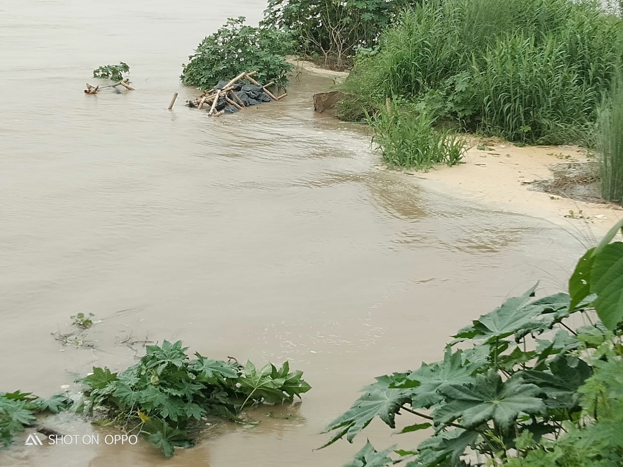 Rampage in Ganga, villagers are scared of flood