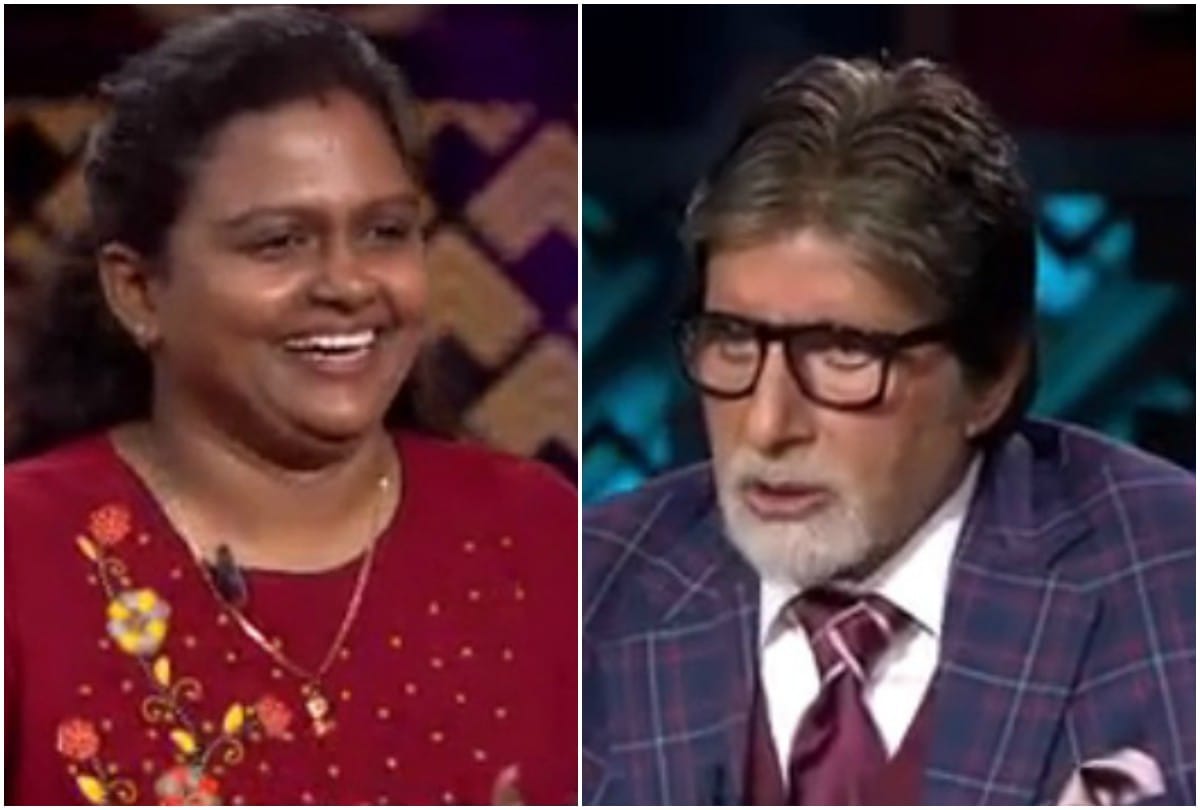 Amitabh Bachchan show KBC 11 on air today Raipur girl Chitralekha Rathore become first contestant