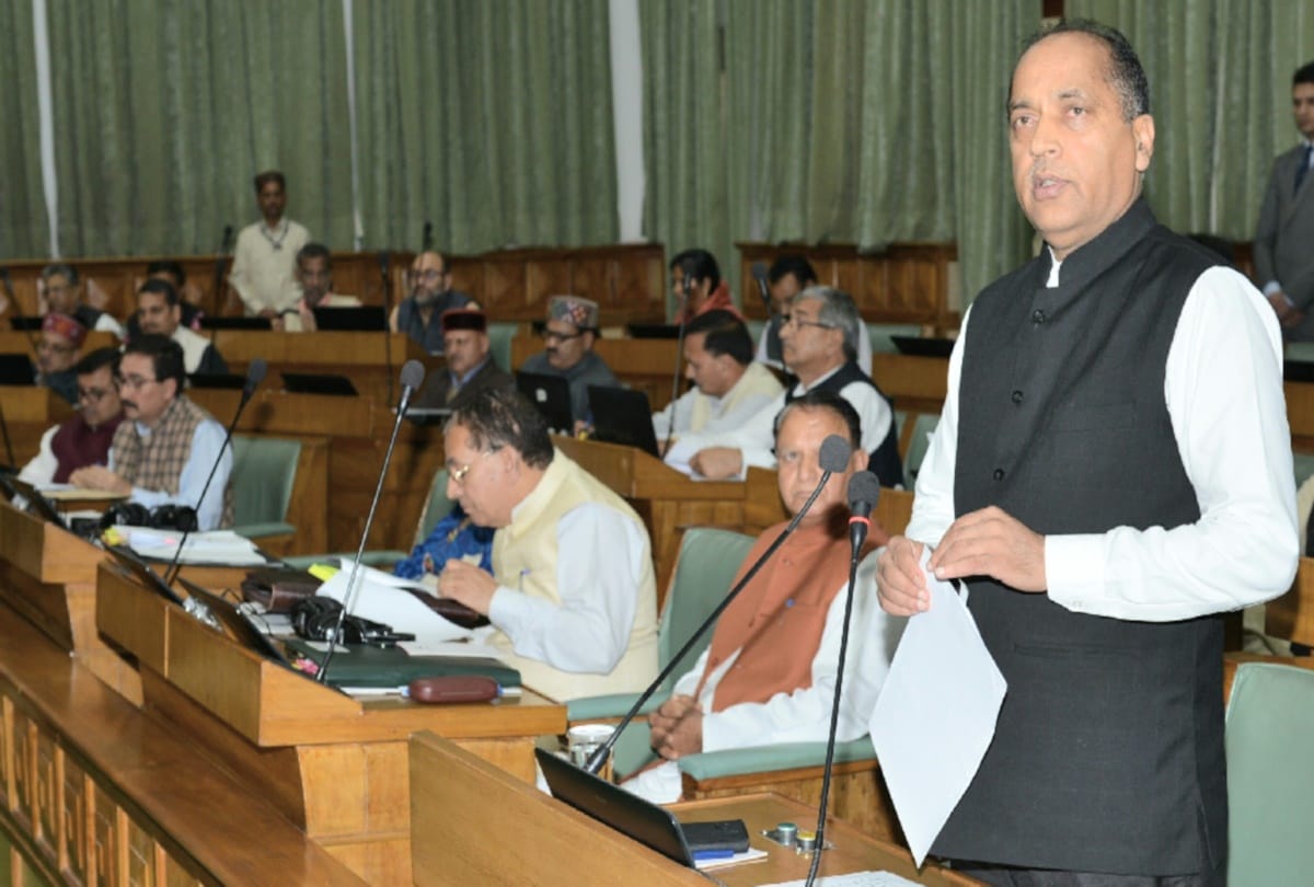 cm jairam thakur statement in himachal assembly monsoon session