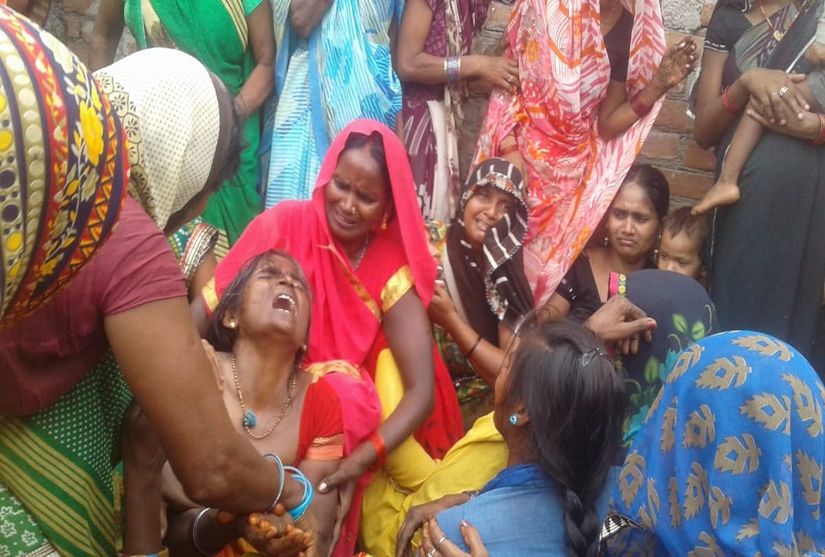Double murder in Prayagraj Hasanpur police investigation going on