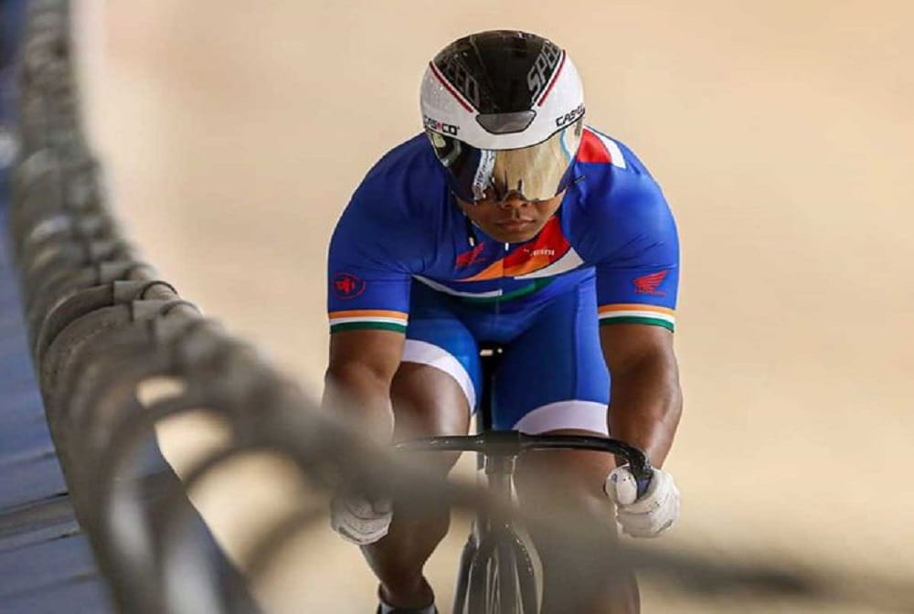 18-year-old Esow Alben creates history by winning India's first cycling World Cup medal