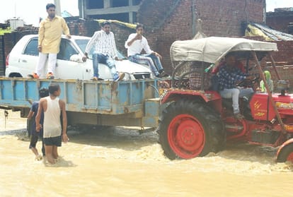 Floods In Haryana, Floods Situation In village of Yamunanagar