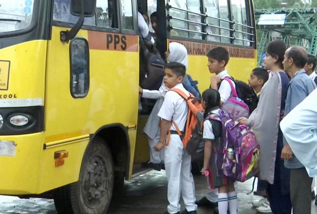 190 primary schools opens today in kashmir, jammu kashmir latest visuals and news
