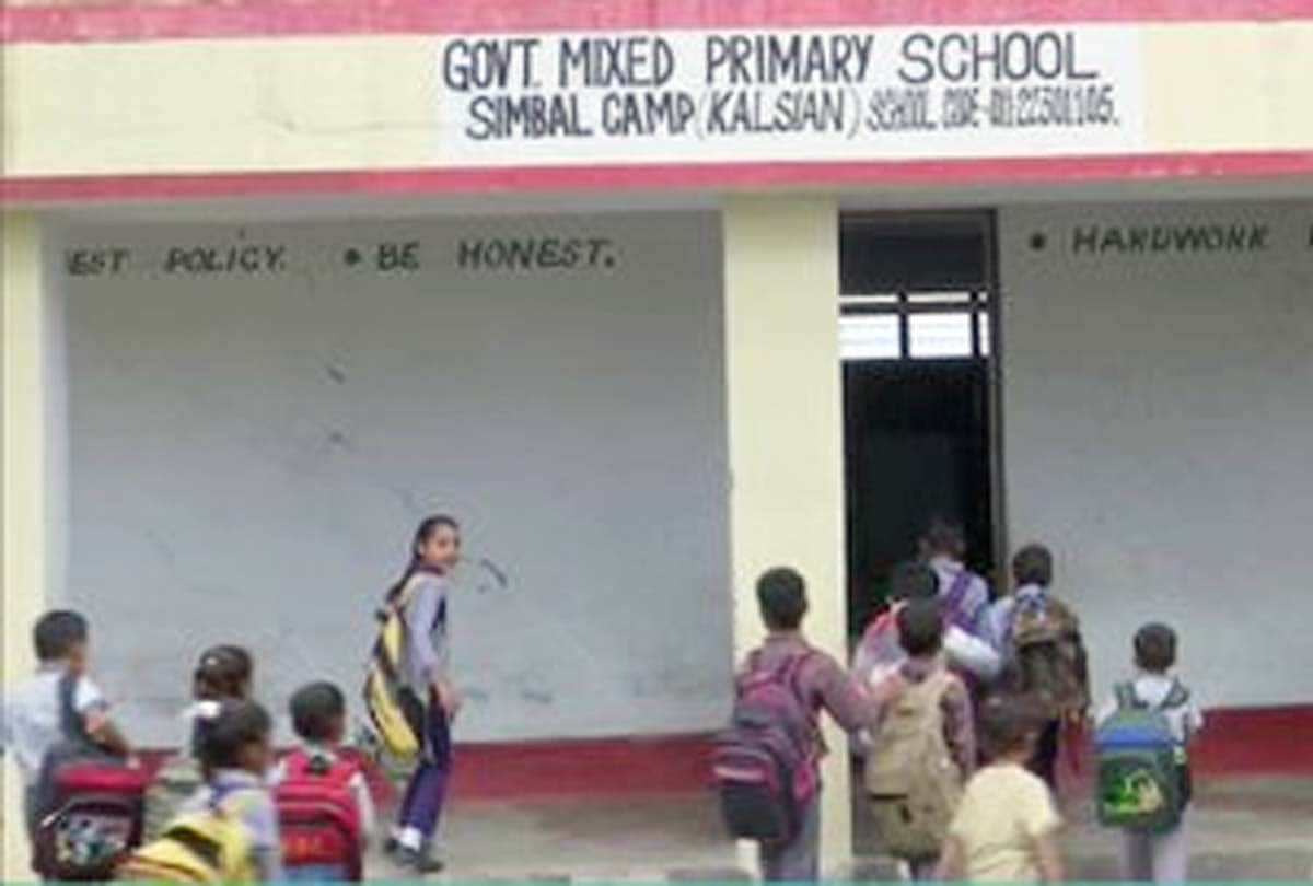 190 primary schools opens today in kashmir, jammu kashmir latest visuals and news