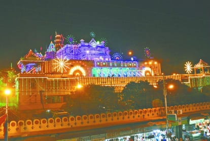 shri krishna janmashtami Kanha will be seen in the flowers tejomahal at 24 august