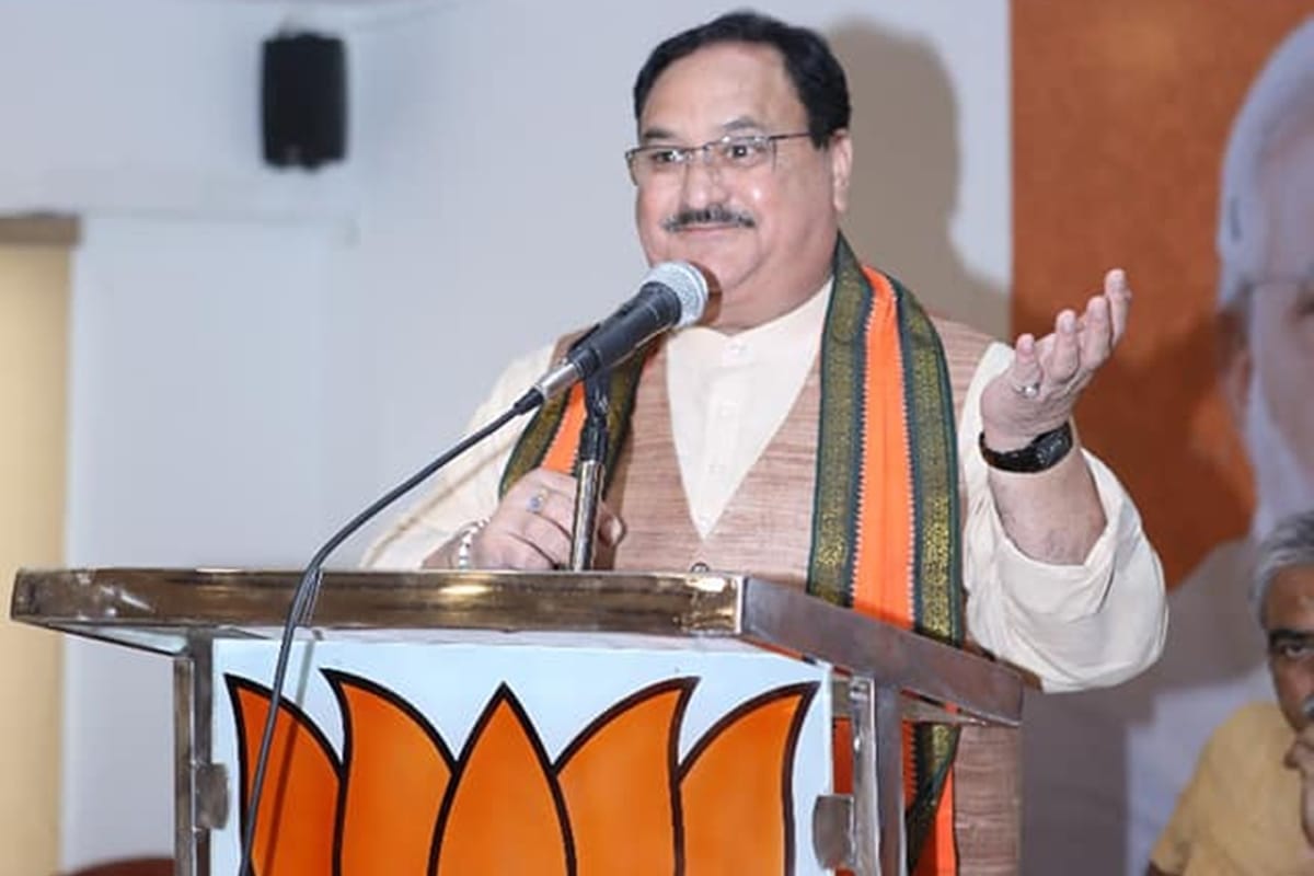 60 prominent TDP leaders join BJP JP Nadda criticize congress for supporting article 370