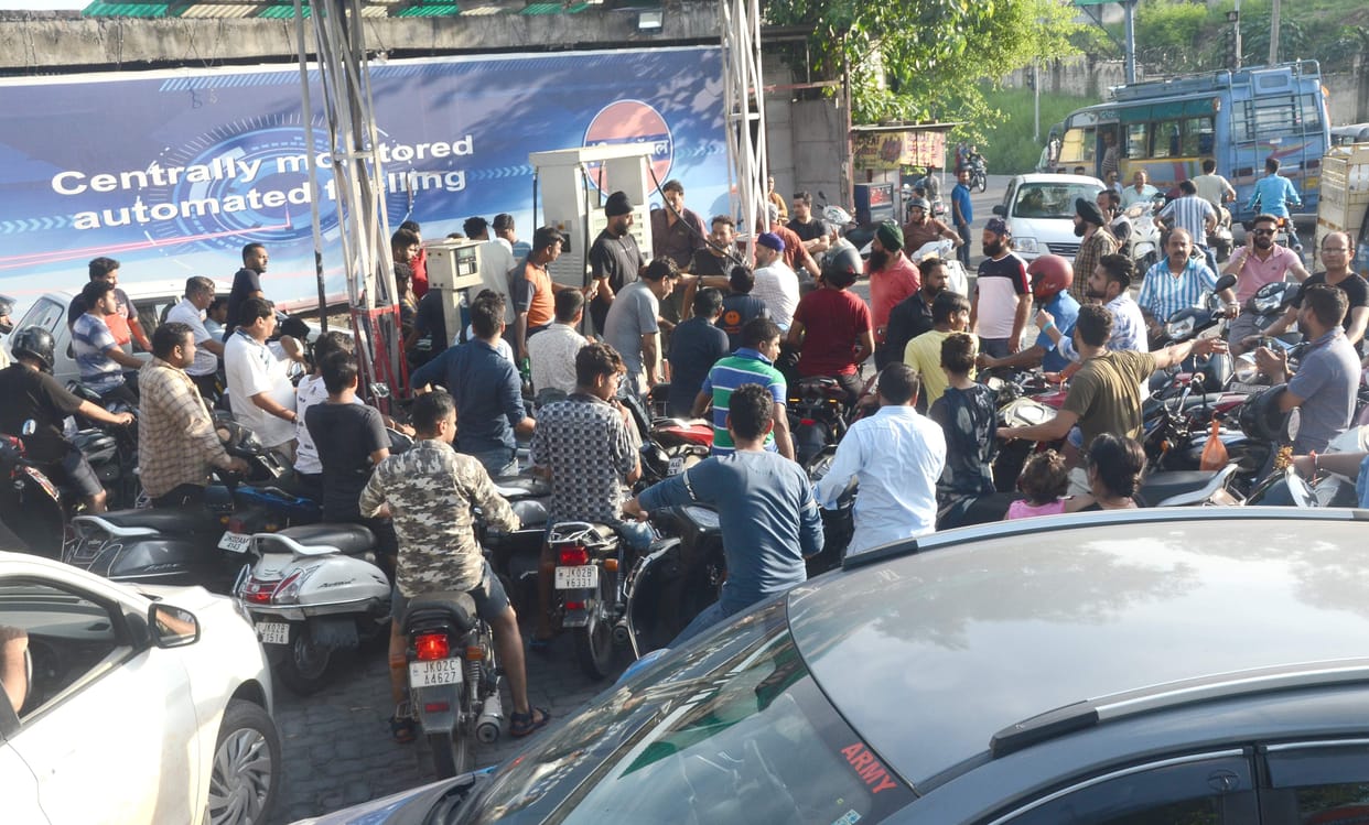 petrol pamp jammu kashmir