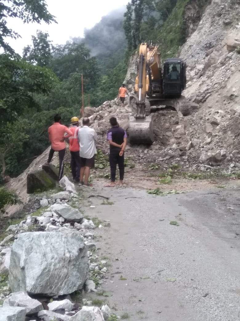Tough condition at All Weather Road