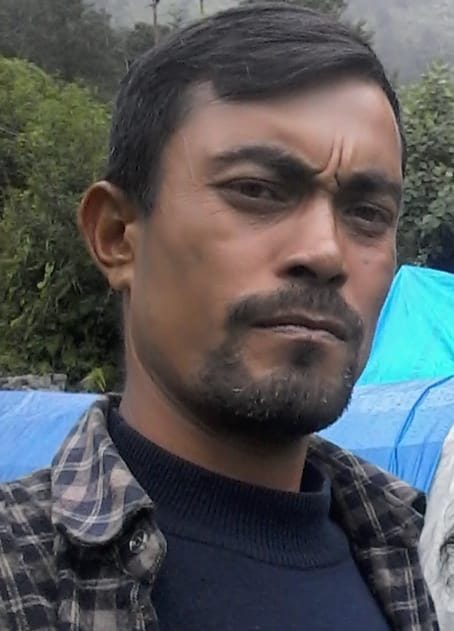 Did not take care of disaster victims living in tents leaving home