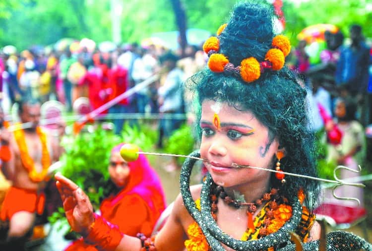 cheek piercing on madrasi festival, superstition, festival traditions
