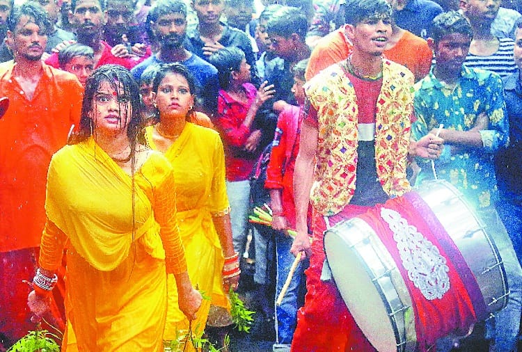 cheek piercing on madrasi festival, superstition, festival traditions
