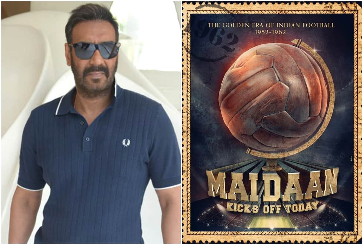 Ajay Devgn Starrer Film Maidaan Two Posters Are viral on social media