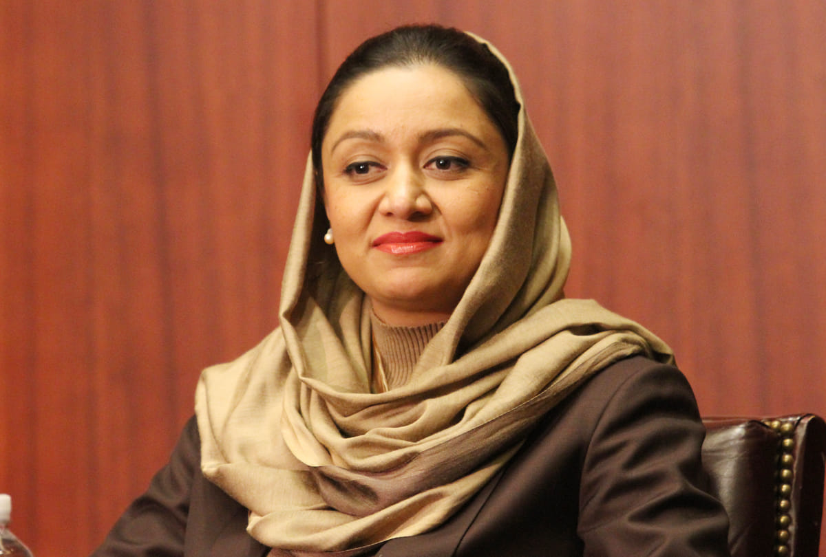 Afghan diplomat Roya Rahmani said Linking Kashmir with Afghan peace efforts is reckless
