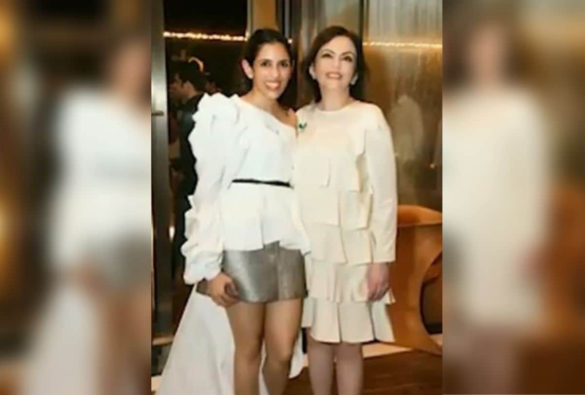 mukesh ambani daughter in law shloka mehta impressed with red dress