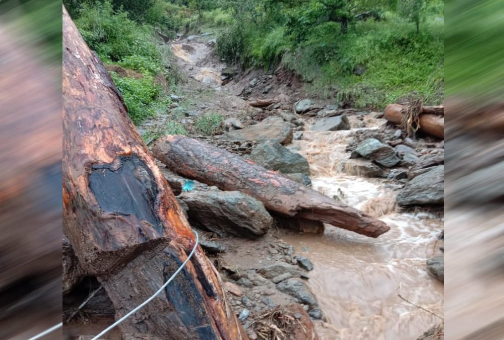 Disaster in uttarkashi after Cloudburst Horrible photos