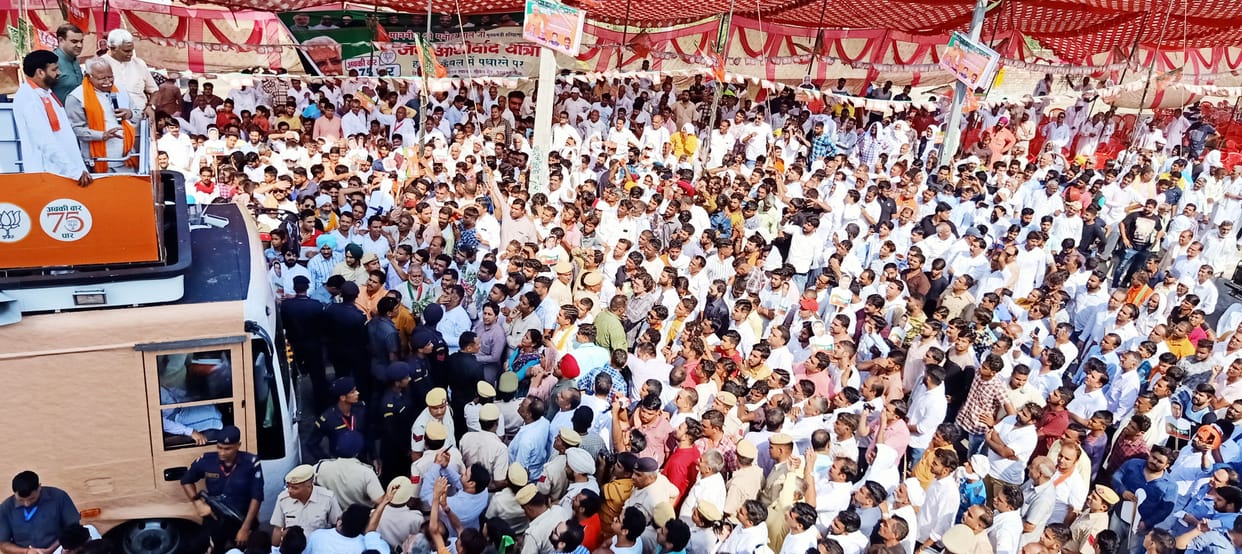 2.5 crore people of Haryana have come to renew the license of the government from my family: Manohar Lal