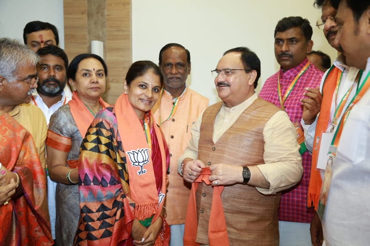Former MP Dhananjay Singh's wife joins BJP