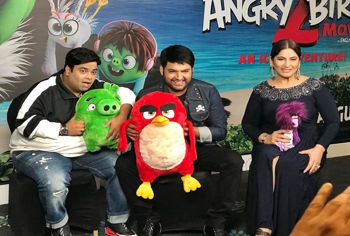 Kapil Sharma Kiku Sharda  Archana Puran Singh set to promote The Angry Birds 2