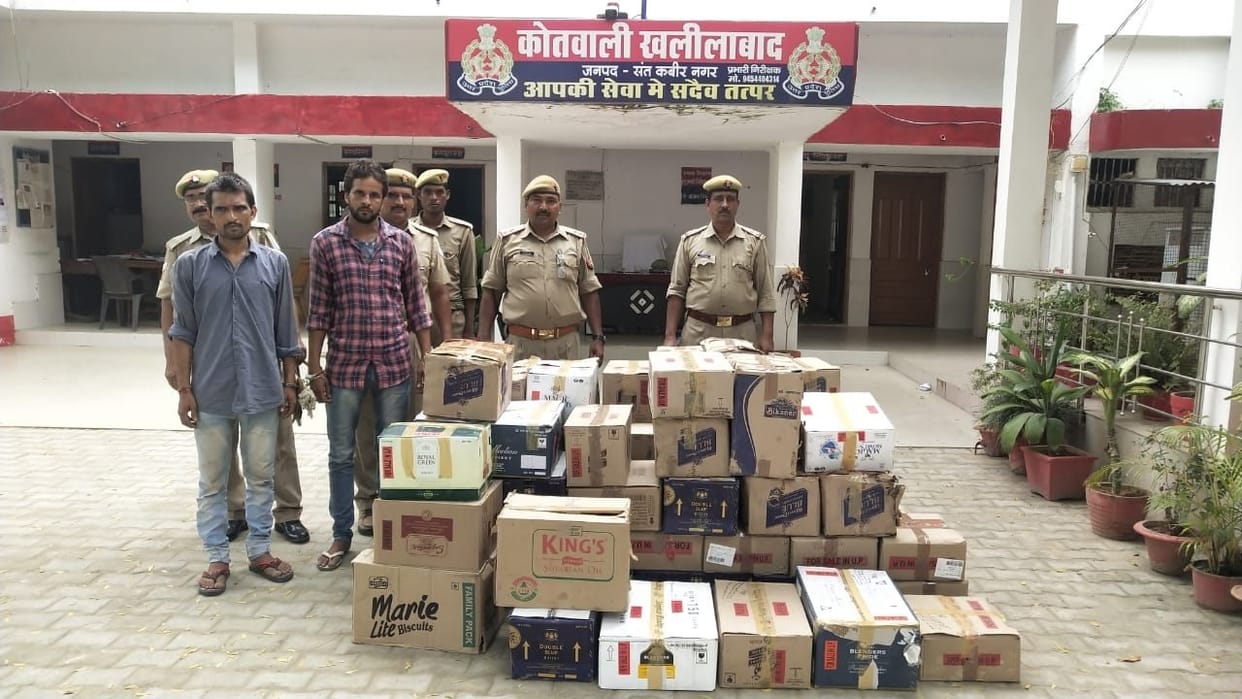 Two arrested with illigal wine