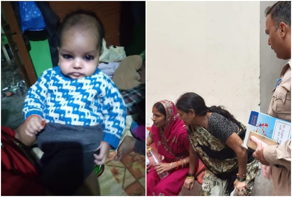 Baby girl kidnapped by a woman from Aligarh Railway Station