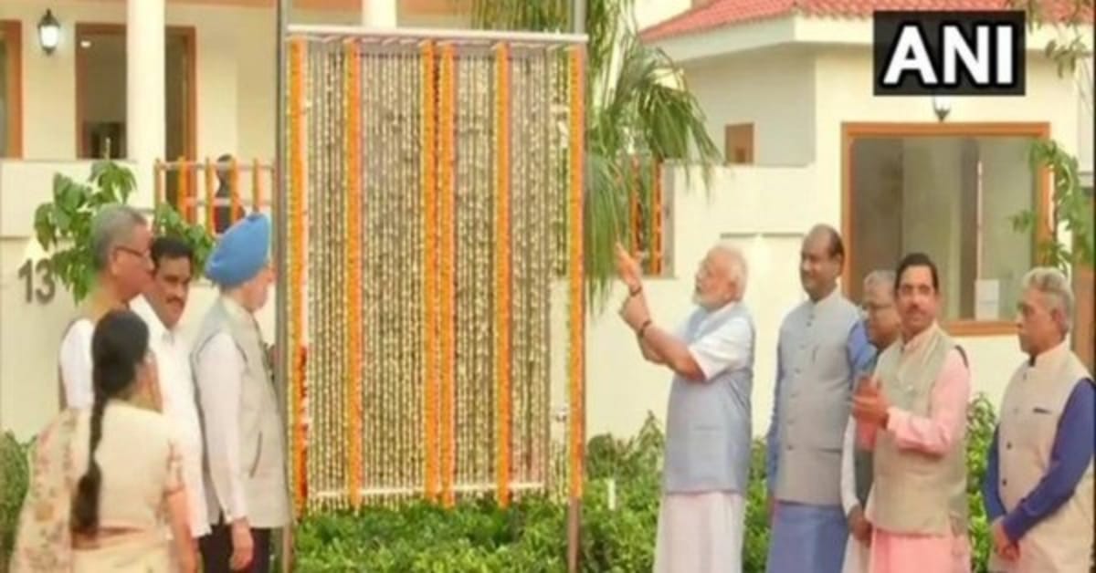 New duplex for seventeenth lok sabha mp with many facilities