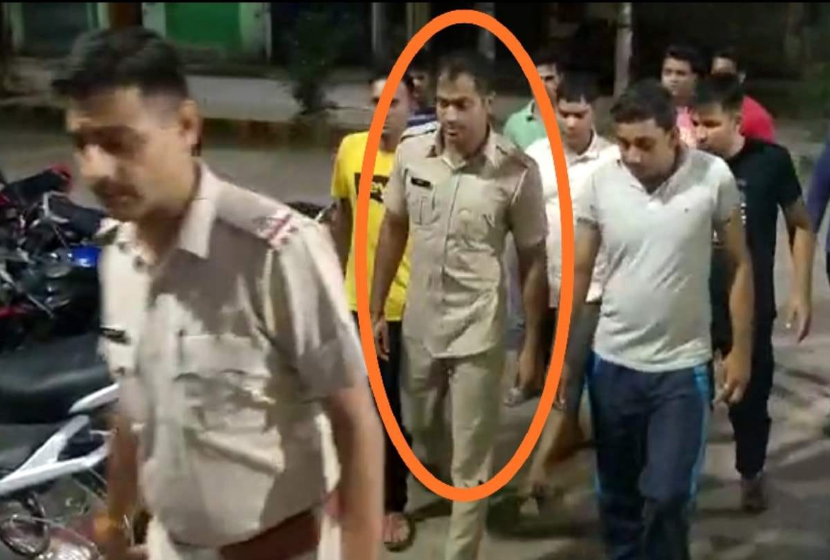 police constable hit by car