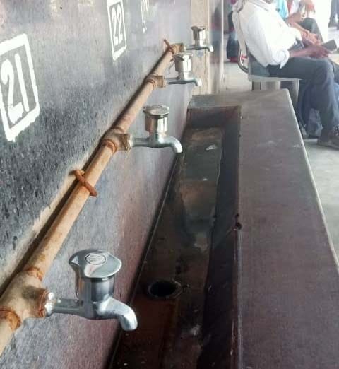 Water crisis deepens at station, passenger upset