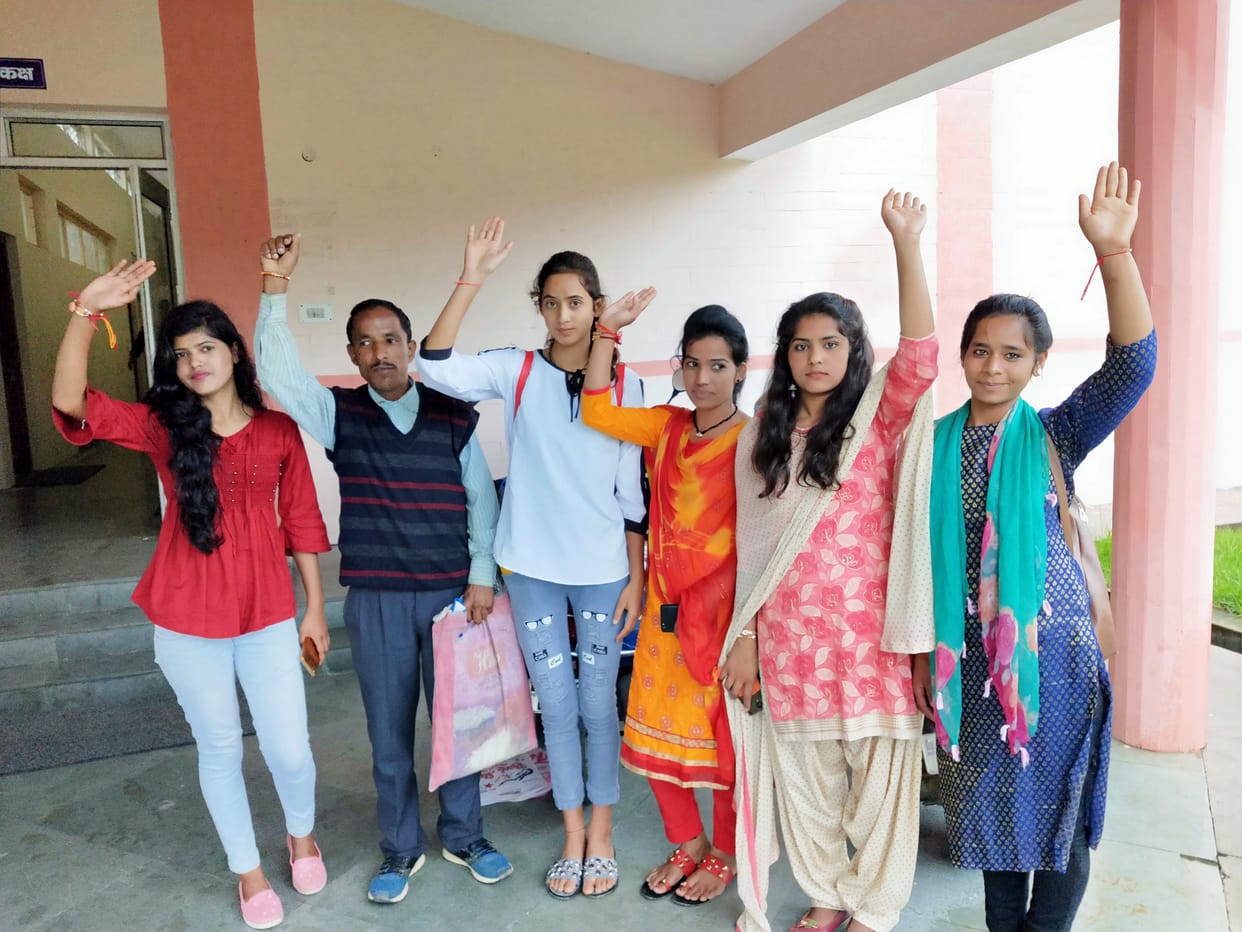Protest on Allegation on Nanda Gaura yOJNA