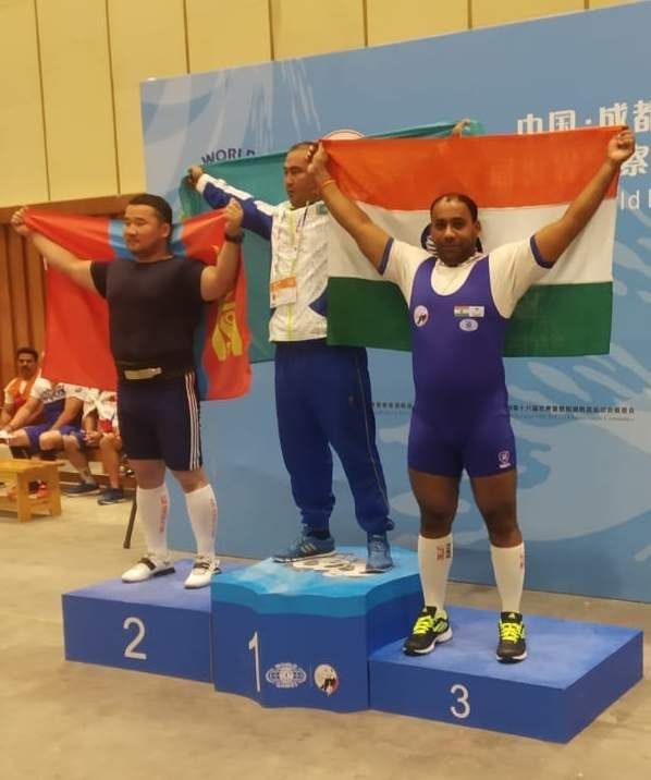 Mukesh won bronze in World Police Games