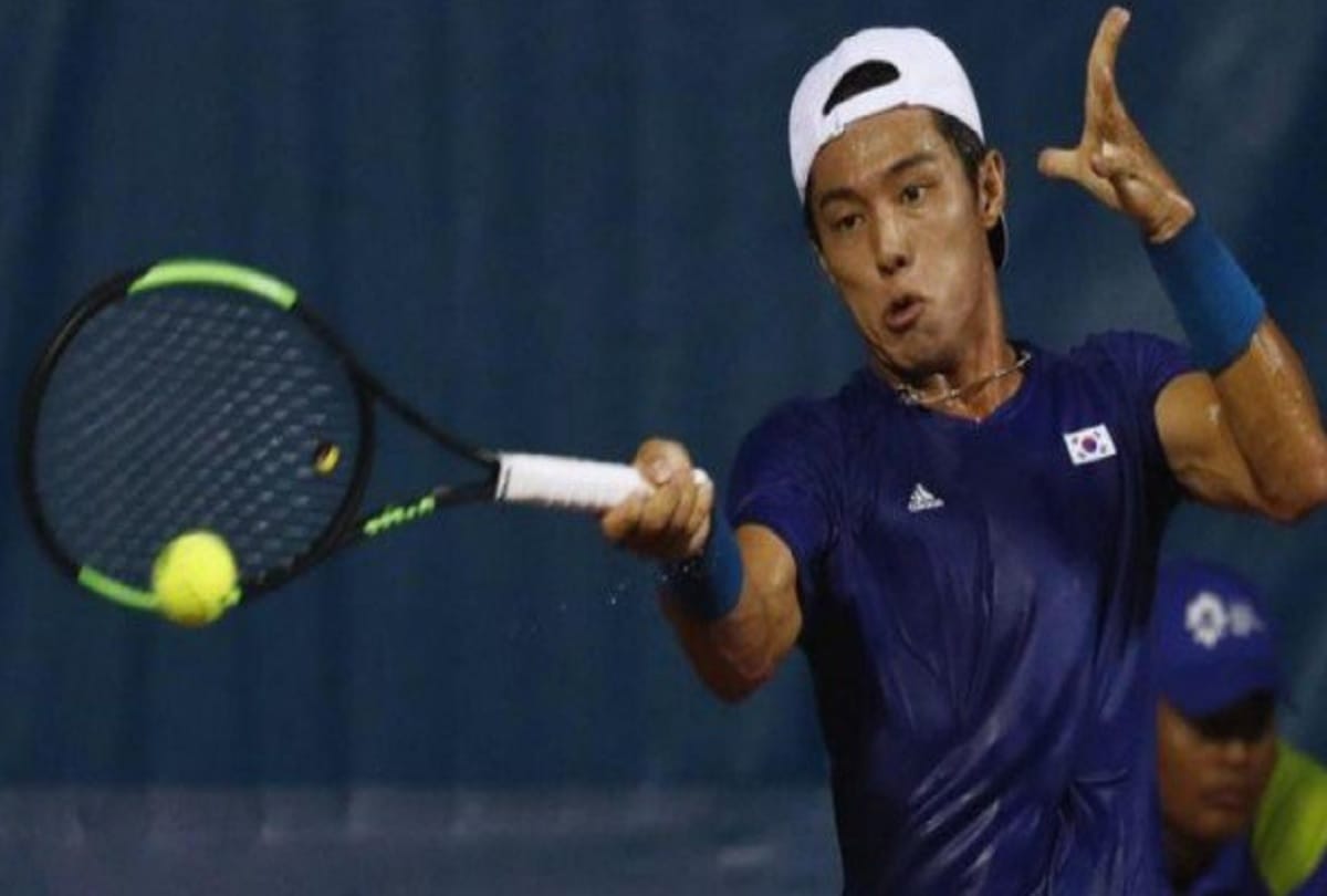 South korea's tennis player Lee Duck-hee becomes first deaf player to win ATP Tour main draw match