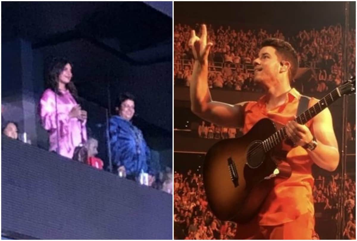 Nick Jonas says I love you to Priyanka Chopra during concert video viral on social media