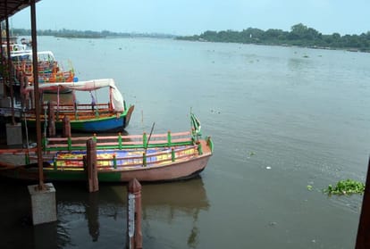 Yamuna's water level rises in Mathura Circumambulation route submerged