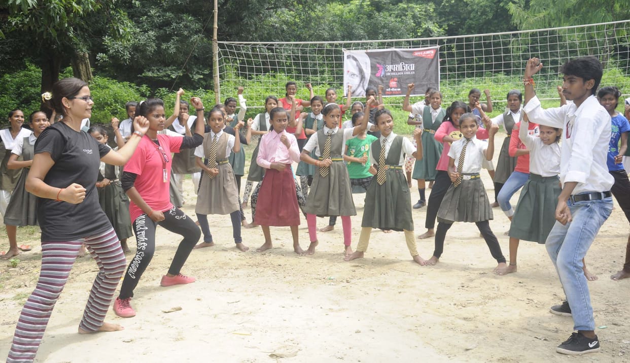 Aparajita: Self-defense tricks taught to girls