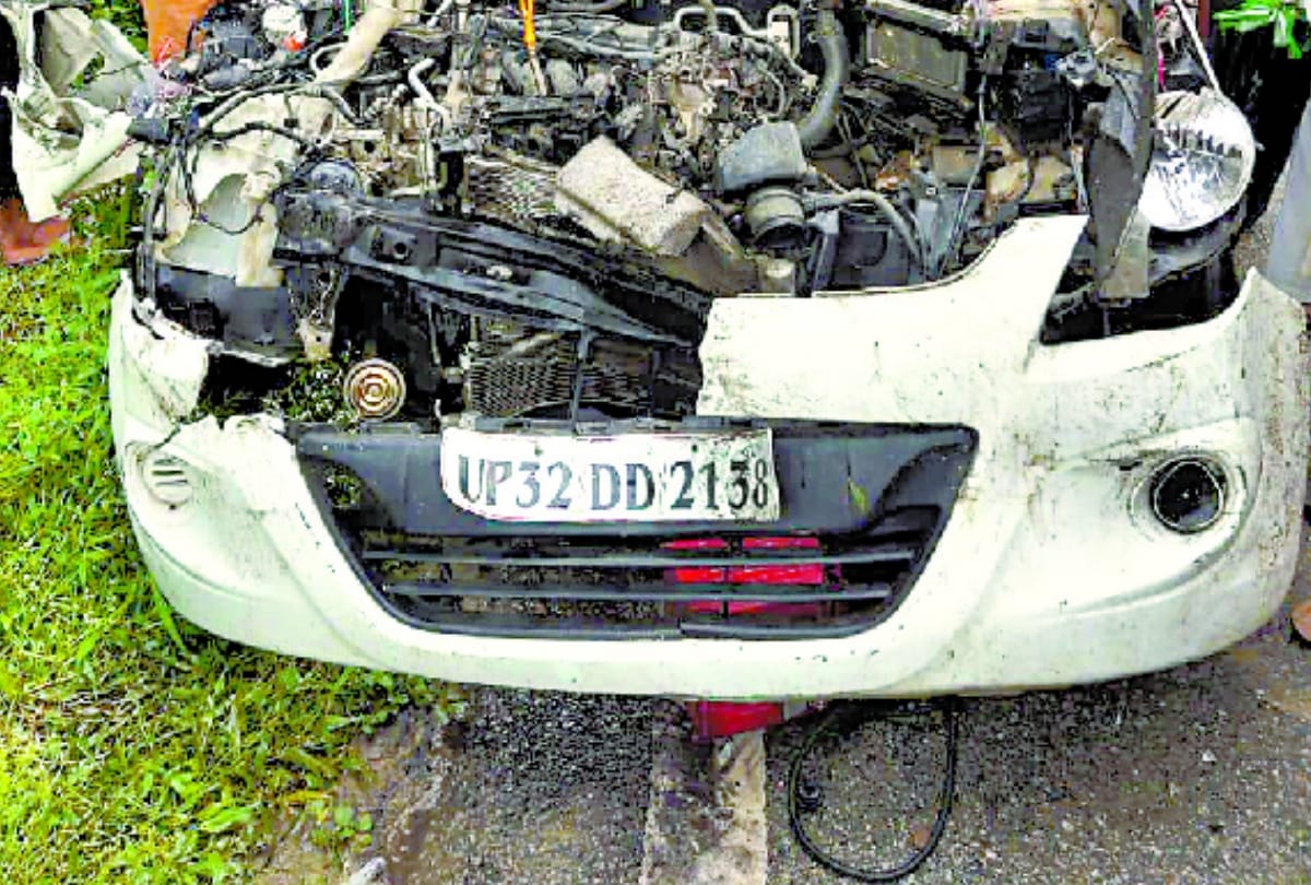 mother and son died in an accident in kakori