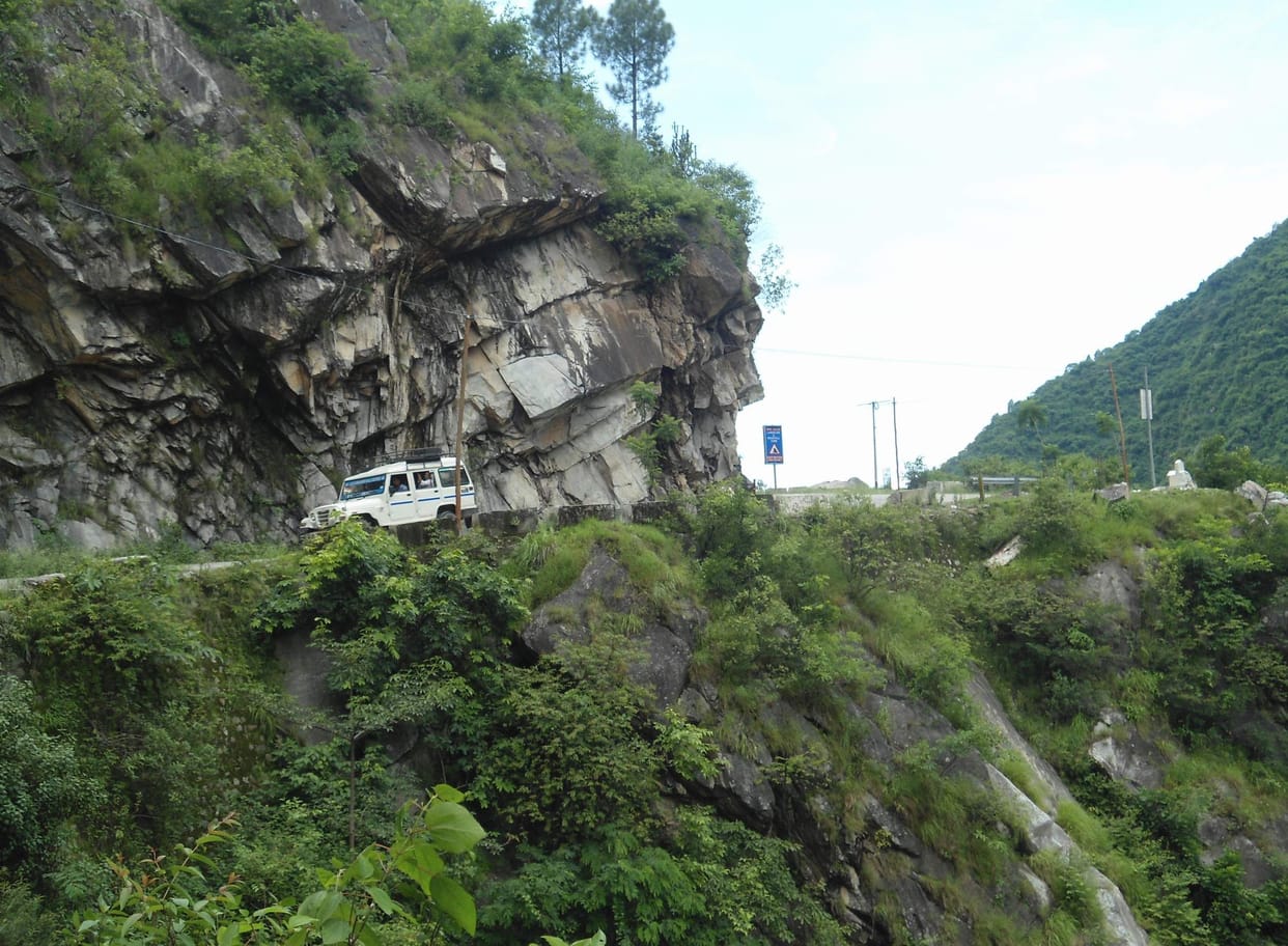 Danger zone activated on Badrinath High after rain