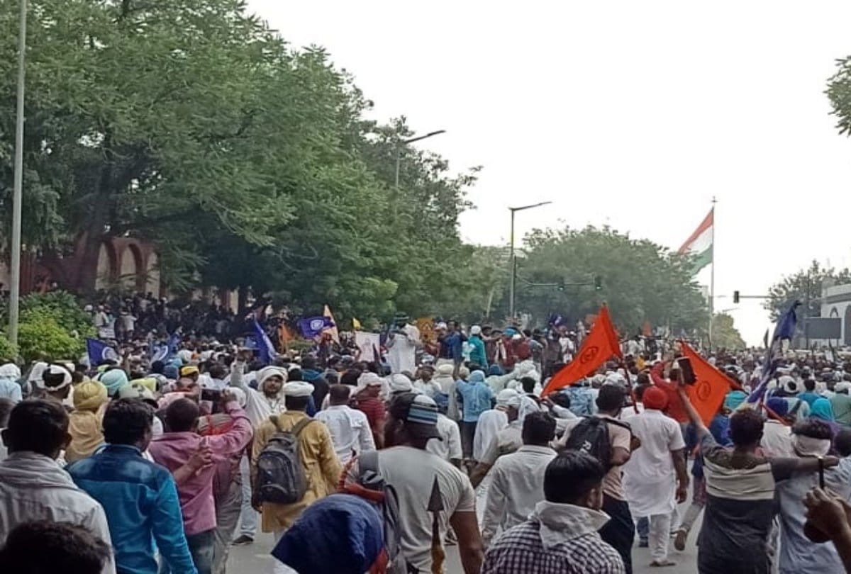 Saint Ravidas Temple issue supporters get arrogant on road and raises violence after SC orders