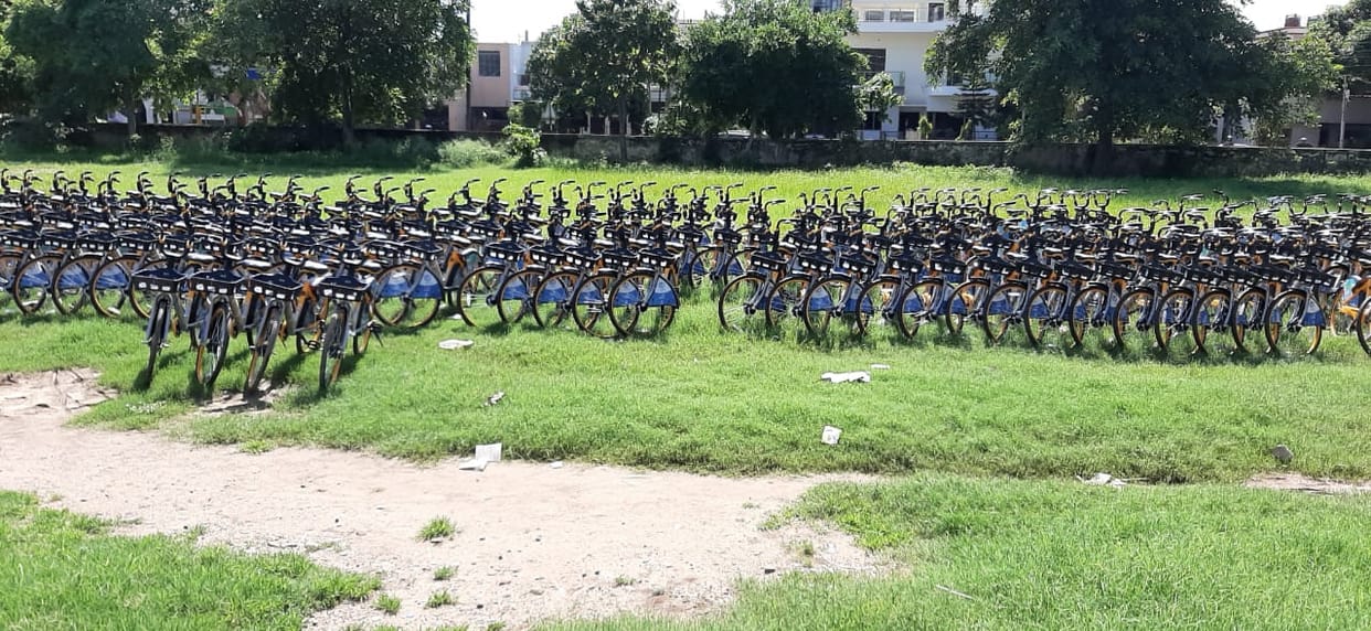 public sharing bycycle project start in panchkula
