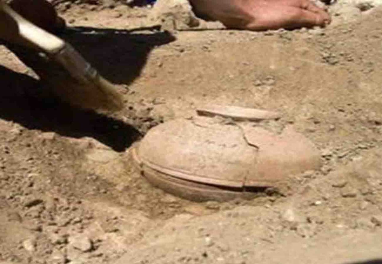 Rumors about pitcher during excavation in hardoi