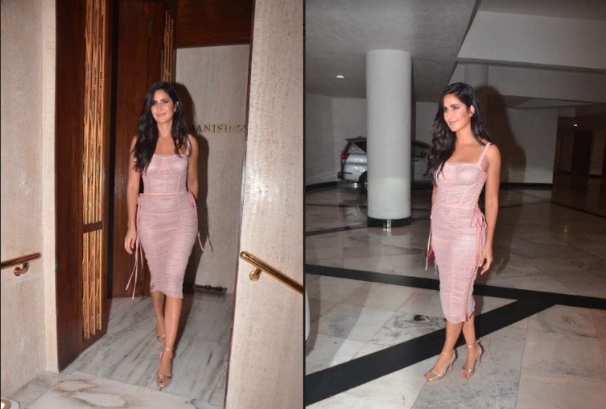 Katrina Kaif romantic pink bodycon dress for Manish Malhotra party was worth Rs. 2.2 lakh