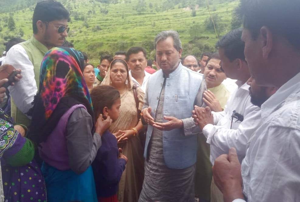 MP visits disaster affected areas