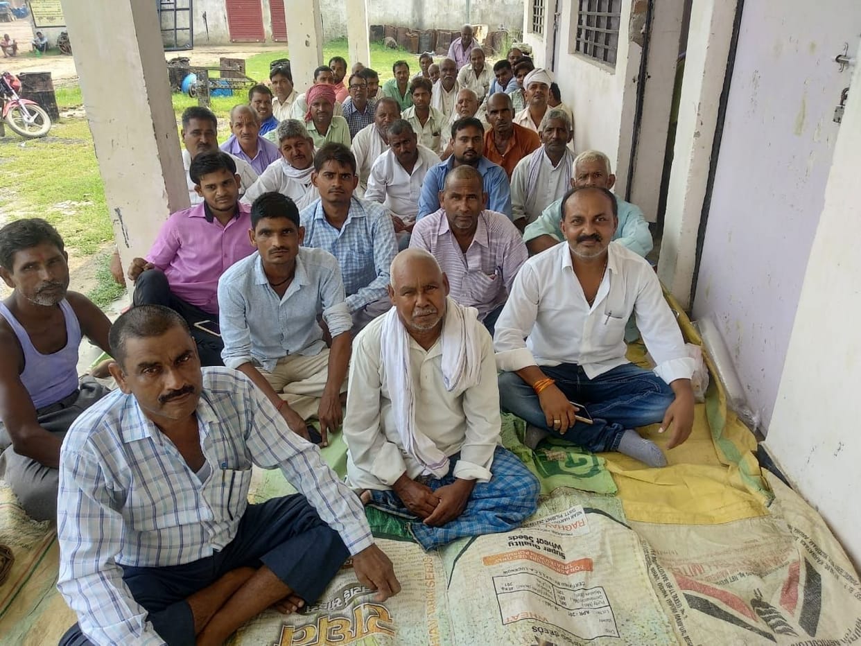 Kotedar protest against lowweigh